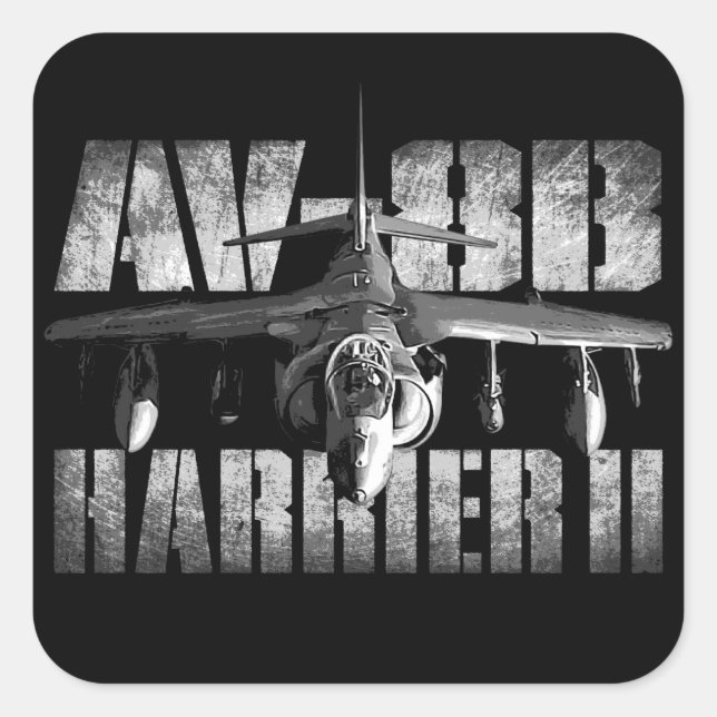 AV-8B Harrier II Sticker (Front)