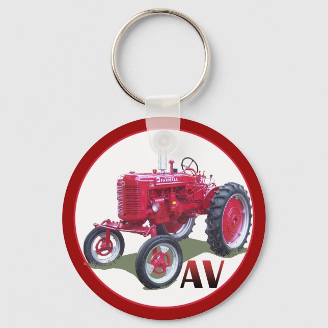 AV High Crop Keychain (Front)