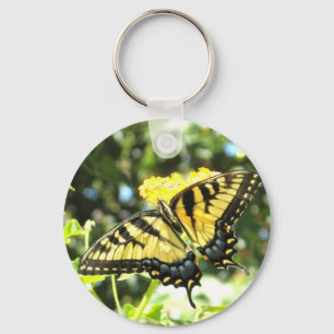 AV- Yellow Butterfly Keychain