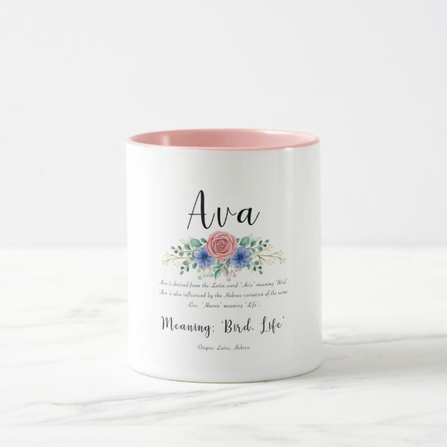 Ava Personalized Mug (Center)