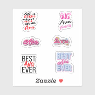 Ava Sticker Pack