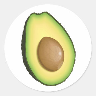 Avacodo Classic Round Sticker