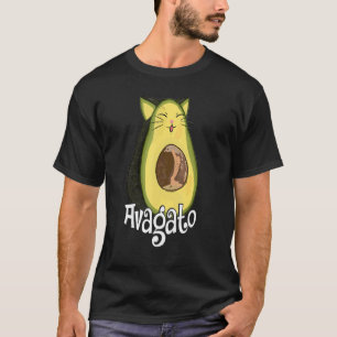 Avagato Cat Avogato  Avocado Christmas T-Shirt
