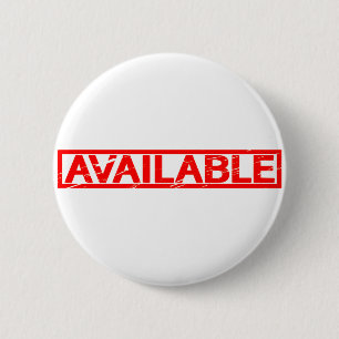 Available Stamp 2 Inch Round Button