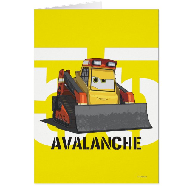 Avalanche Caractère Art (Devant)