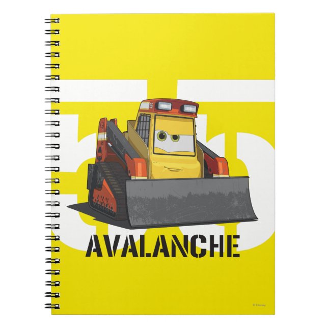 Avalanche Character Art Notebook (Front)