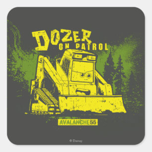 Avalanche Graphic Square Sticker