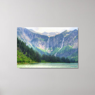Avalanche Lake Canvas Print