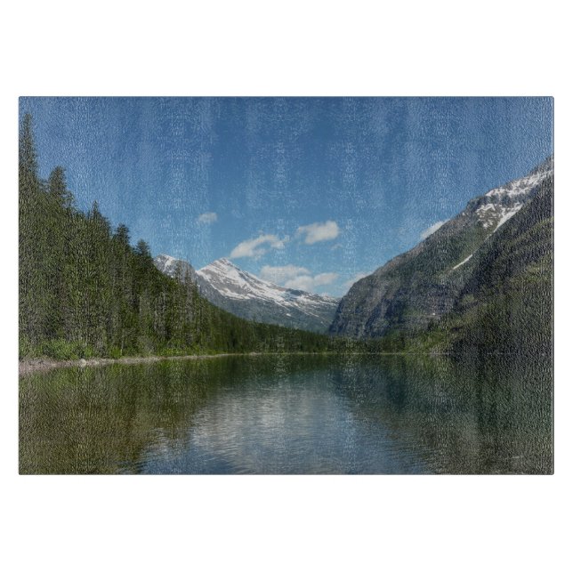 Avalanche Lake I in Glacier National Park Cutting Board (Front)