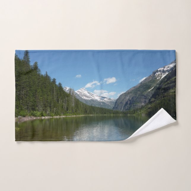 Avalanche Lake I in Glacier National Park Hand Towel (Hand Towel)