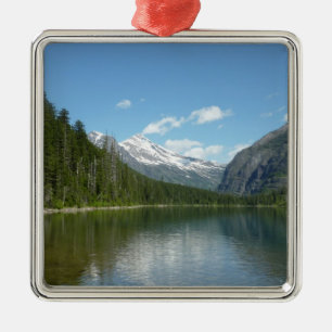 Avalanche Lake I in Glacier National Park Metal Ornament