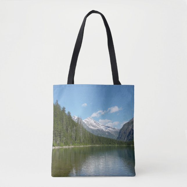 Avalanche Lake I in Glacier National Park Tote Bag (Front)
