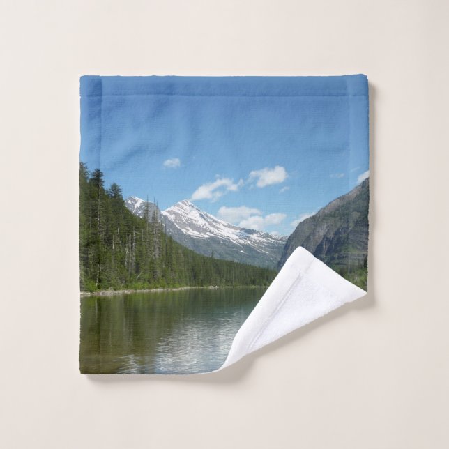 Avalanche Lake I in Glacier National Park Wash Cloth (Wash Cloth)