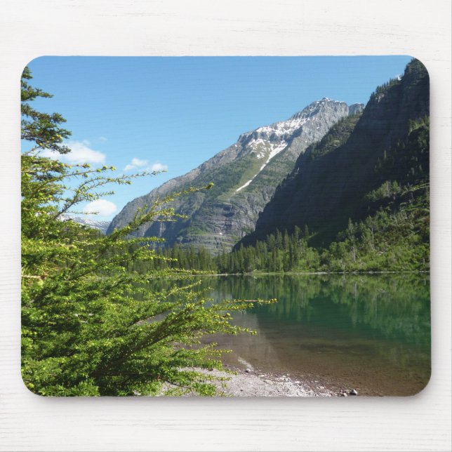 Avalanche Lake II in Glacier National Park Mouse Pad (Front)