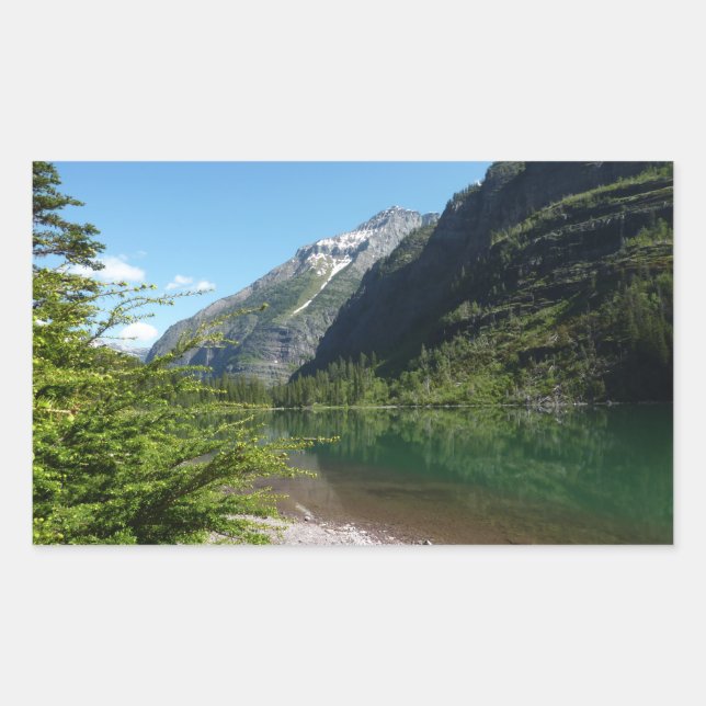 Avalanche Lake II in Glacier National Park Sticker (Front)