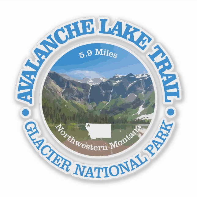Avalanche Lake Trail (OBP) (Front)