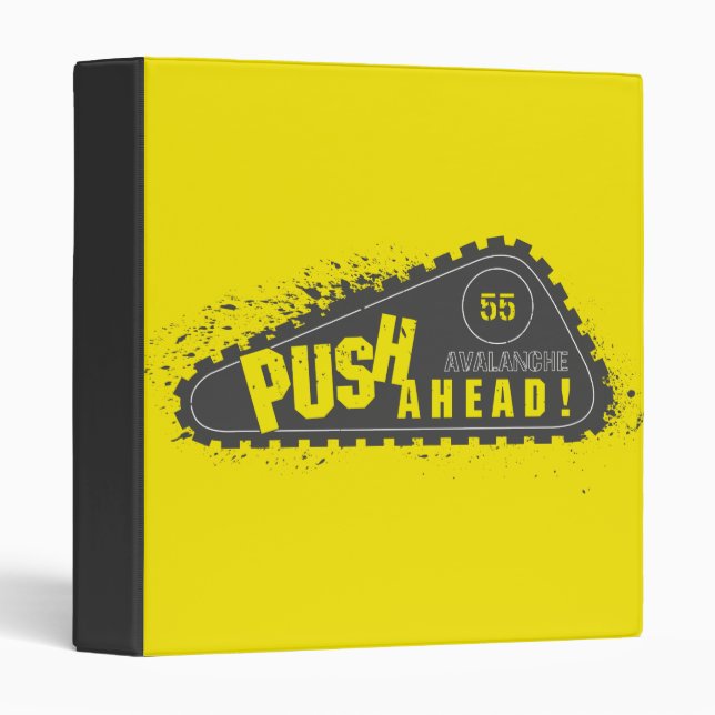 Avalanche Push Ahead! Binder (Front/Spine)