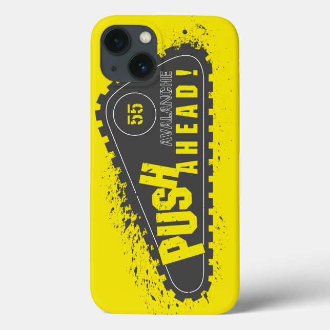 Avalanche Push Ahead! Case-Mate iPhone Case (Back)