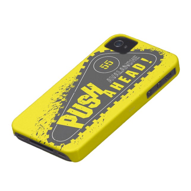 Avalanche Push Ahead! Case-Mate iPhone Case (Bottom)