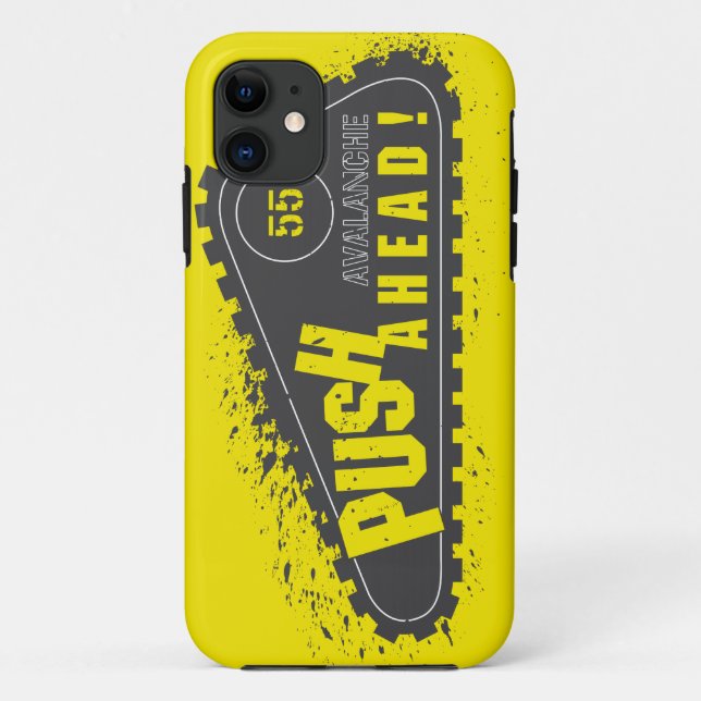 Avalanche Push Ahead! Case-Mate iPhone Case (Back)