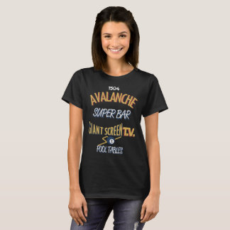 Avalanche Super Bar Marquette - Full Colour T-Shirt