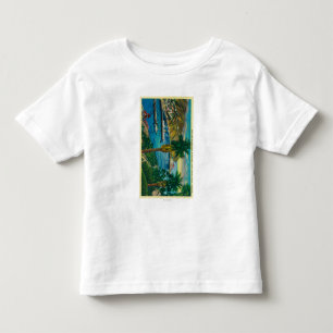 Avalon Bay, Santa Catalina Island from Skyline Toddler T-shirt