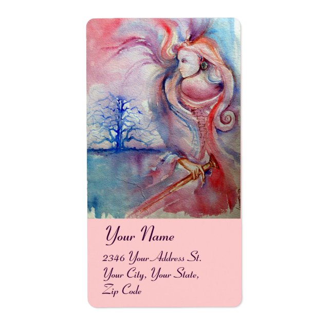 AVALON, bleu rose rouge (Devant)