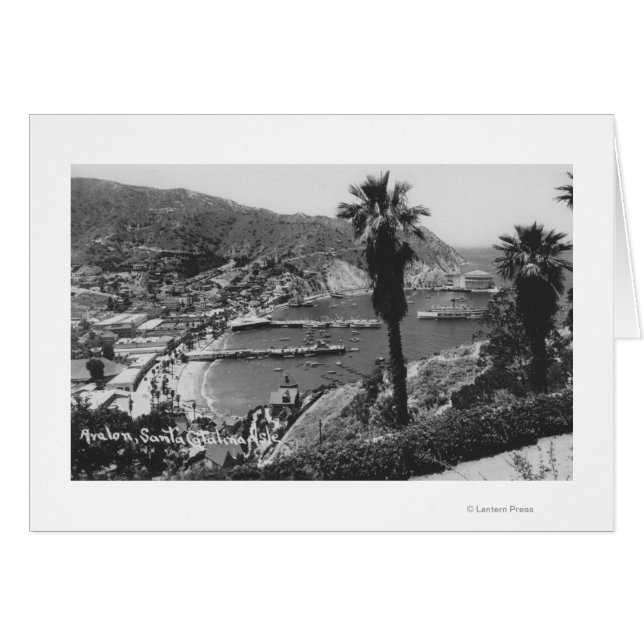 Avalon, CA Santa Catalina Island View of Harbour (Front Horizontal)