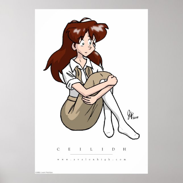 Avalon - Ceilidh Character Portrait Poster (Front)