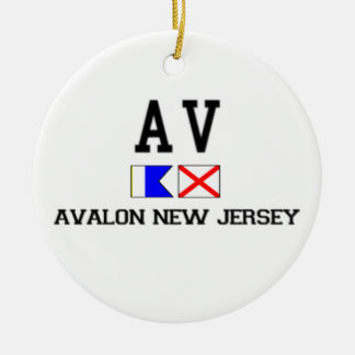 Avalon. Ceramic Ornament