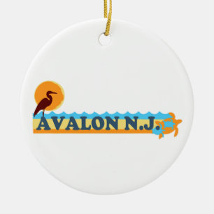 Avalon. Ceramic Ornament
