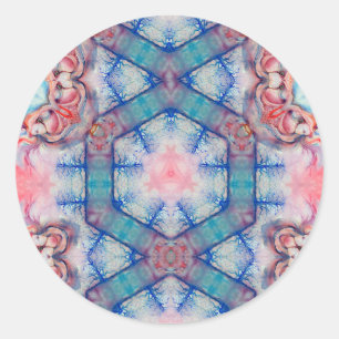 AVALON Lady Of The Lake,Magic Reflections of Water Classic Round Sticker