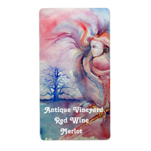 AVALON Mystère magique, Bleu rose Mariage bouteill