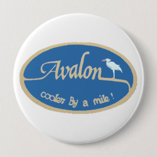 Avalon NJ 4 Inch Round Button