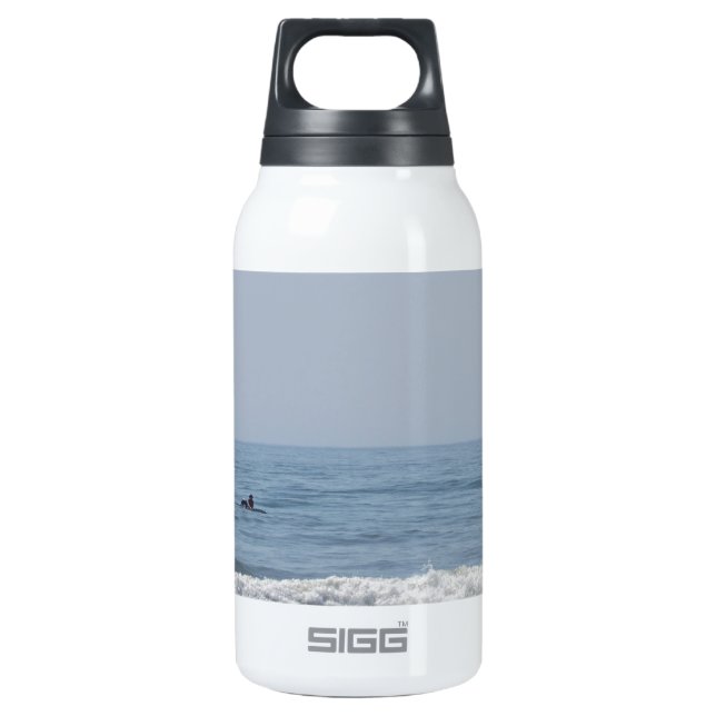 Avalon NJ beach Insulated Water Bottle (Front)