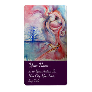 AVALON ,pink blue red