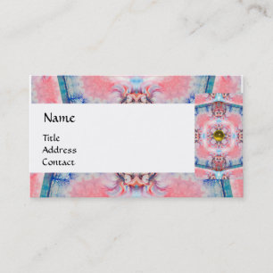 AVALON PSYCHEDELIC MONOGRAM yellow Business Card