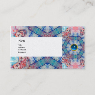 AVALON PSYCHEDELIC ,pink gem sapphire pearl Business Card