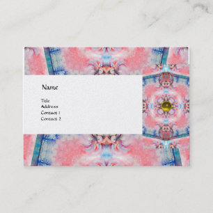 AVALON PSYCHEDELIC ,pink gem topaz platinum Business Card