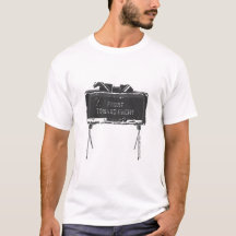 Avant de "claymore "vers l'ennemi"" T-shirt