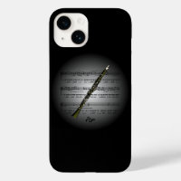 Avant Garde ~ Clarinet on Globe with Sheet Music