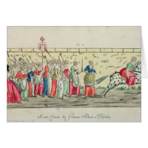 Avant-garde des femmes allant à