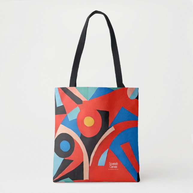 Avant-Garde Painting Tote Bag (Front)