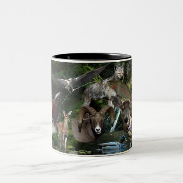 AVANT JÉSUS CHRIST tasse de café de faune (Centre)