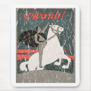 Avanti - distressed mouse pad