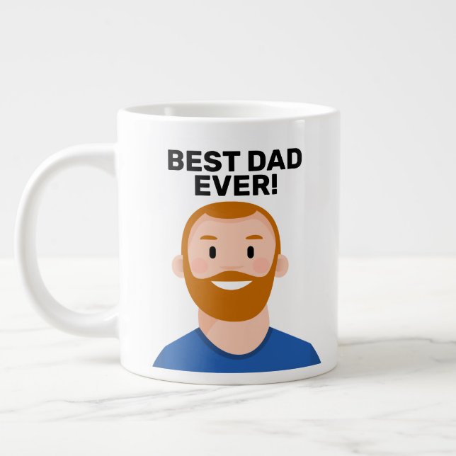 Avatar best Dad Giant Coffee Mug (Left)