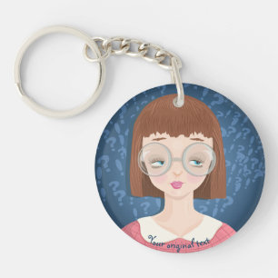 Avatar geek fille