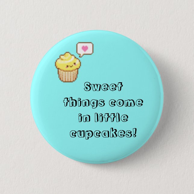 Avatar___Lemon_Cupcake_Love_by_firstfear, Want ... 2 Inch Round Button (Front)