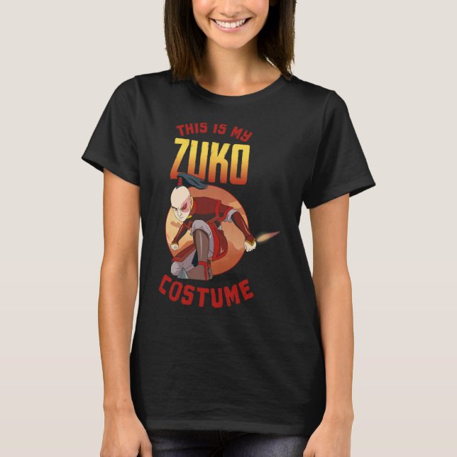 Avatar The Last Airbender Halloween This Is My Zuk T-Shirt (Front)