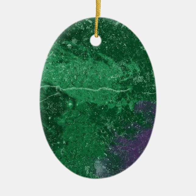 Avatar Toxic Green Ornament (Front)